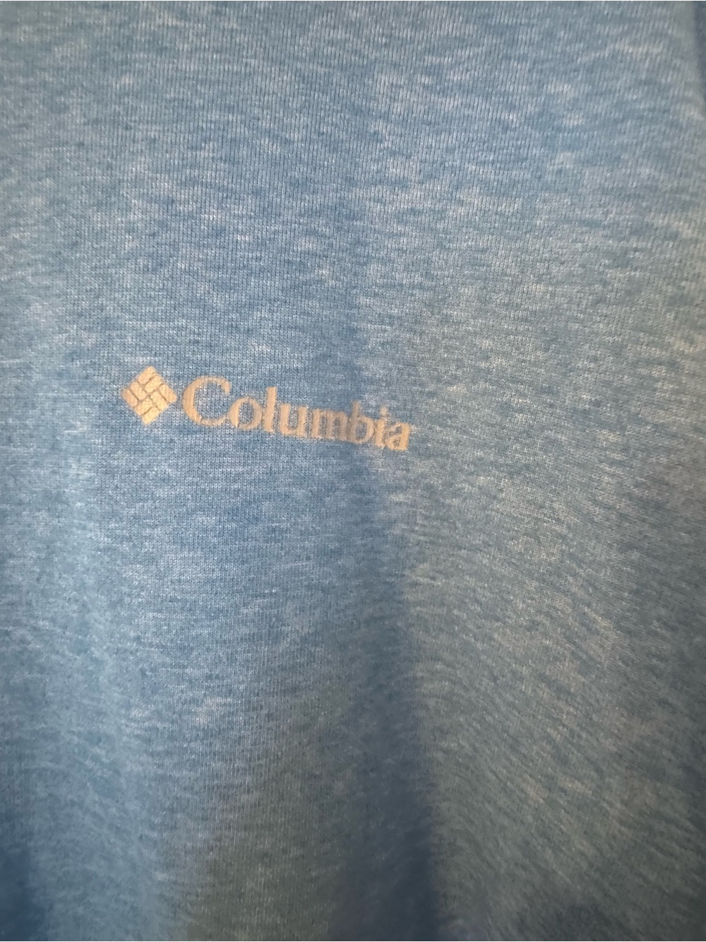 Columbia Blue Long Sleeve Performance Tee - Picture 2 of 4